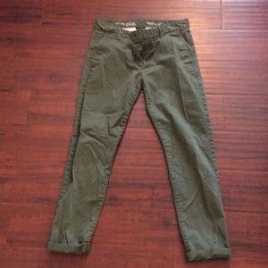 Skinny khakis - green